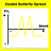 Double Butterfly Spread Risk Graph